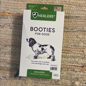 Healers booties for dogs size medium